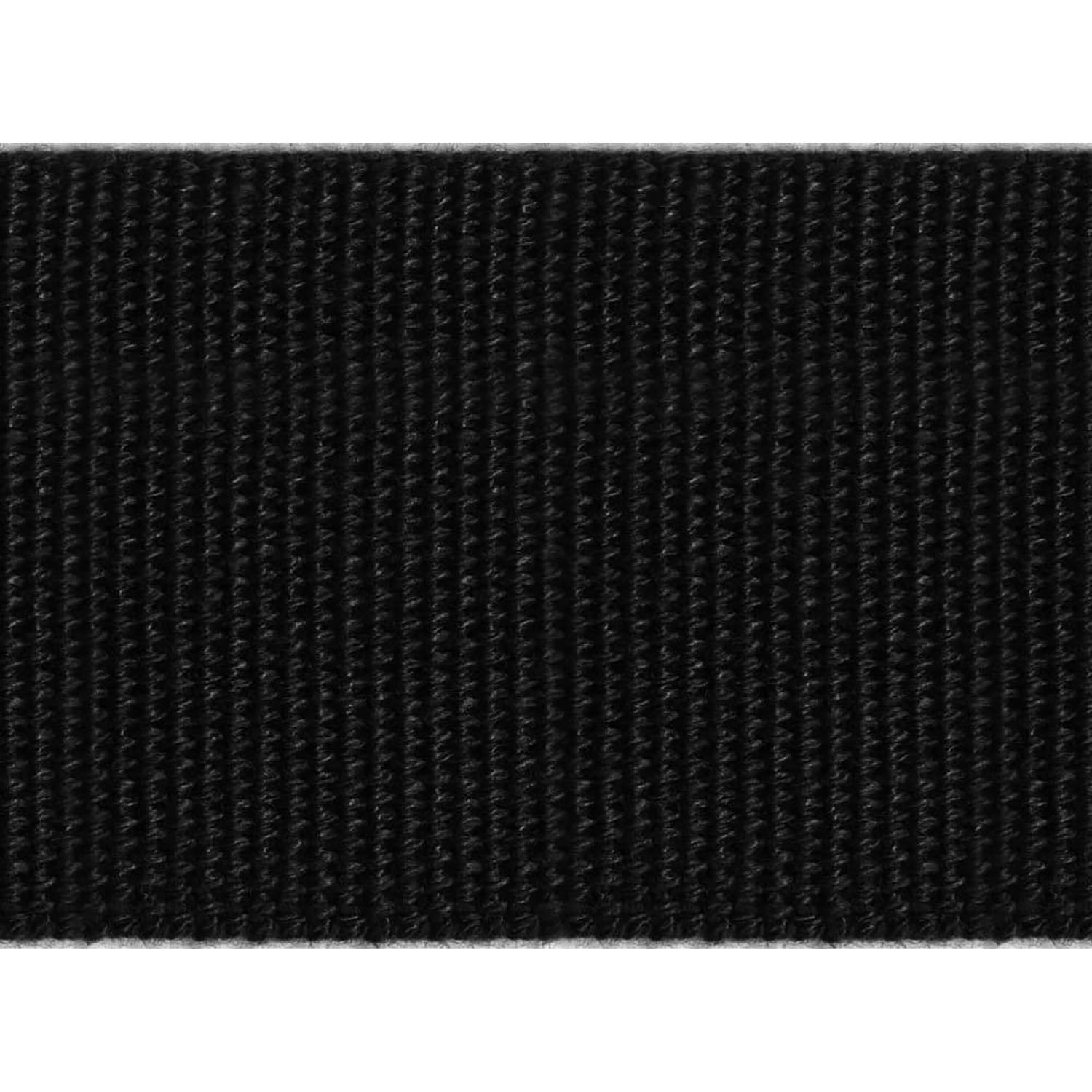 日本紐釦貿易 クラシック織りテープ 38mm幅×10m巻 ブラック BB380-10M-536 （ご注文単位1巻）【直送品】