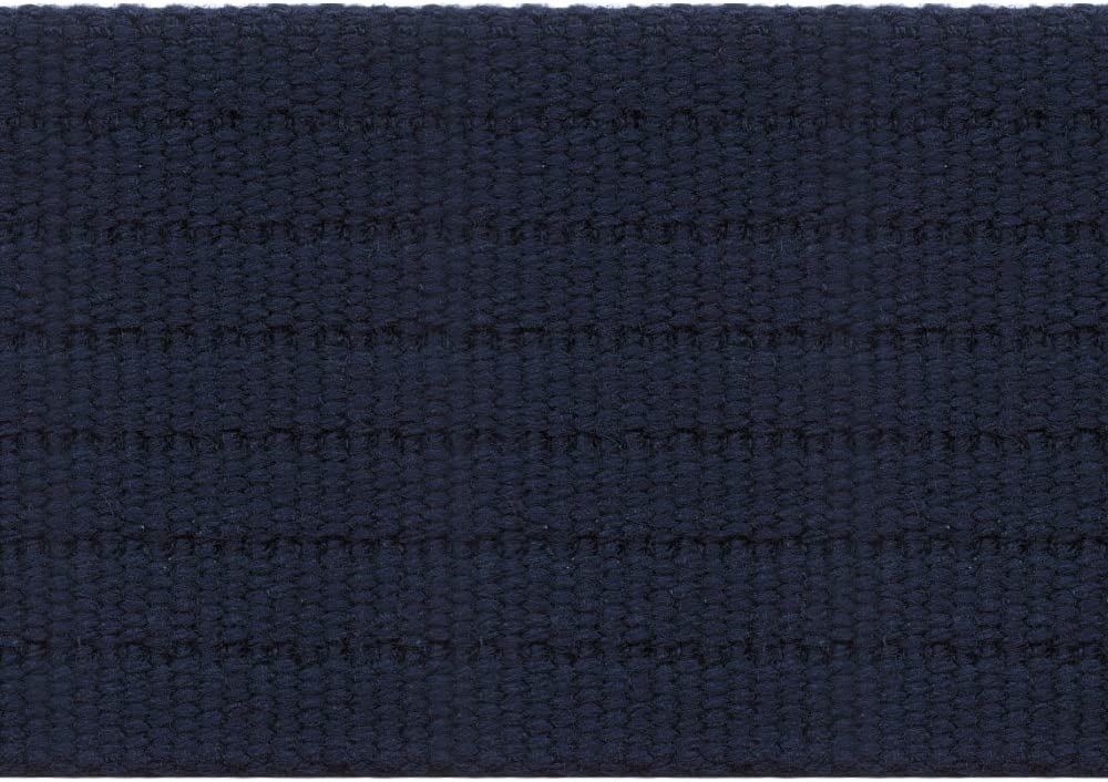 日本紐釦貿易 平コールテープ 50mm幅×5m巻 ネイビー HC1500-5M-520 （ご注文単位1巻）【直送品】