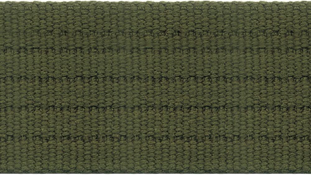 日本紐釦貿易 平コールテープ 38mm幅×5m巻 グリーン HC1380-5M-512 （ご注文単位1巻）【直送品】