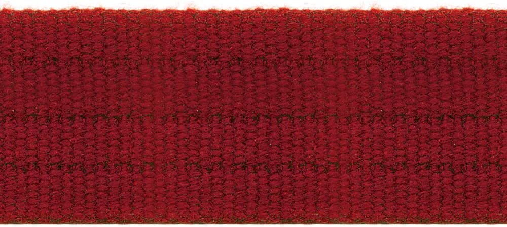 日本紐釦貿易 平コールテープ 30mm幅×5m巻 レッド HC1300-5M-507 （ご注文単位1巻）【直送品】