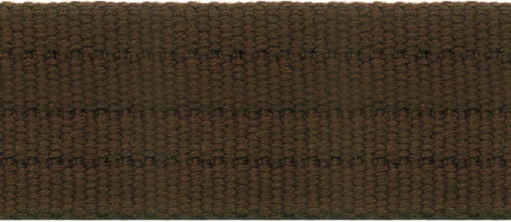 日本紐釦貿易 平コールテープ 30mm幅×5m巻 ダークブラウン HC1300-5M-527 （ご注文単位1巻）【直送品】