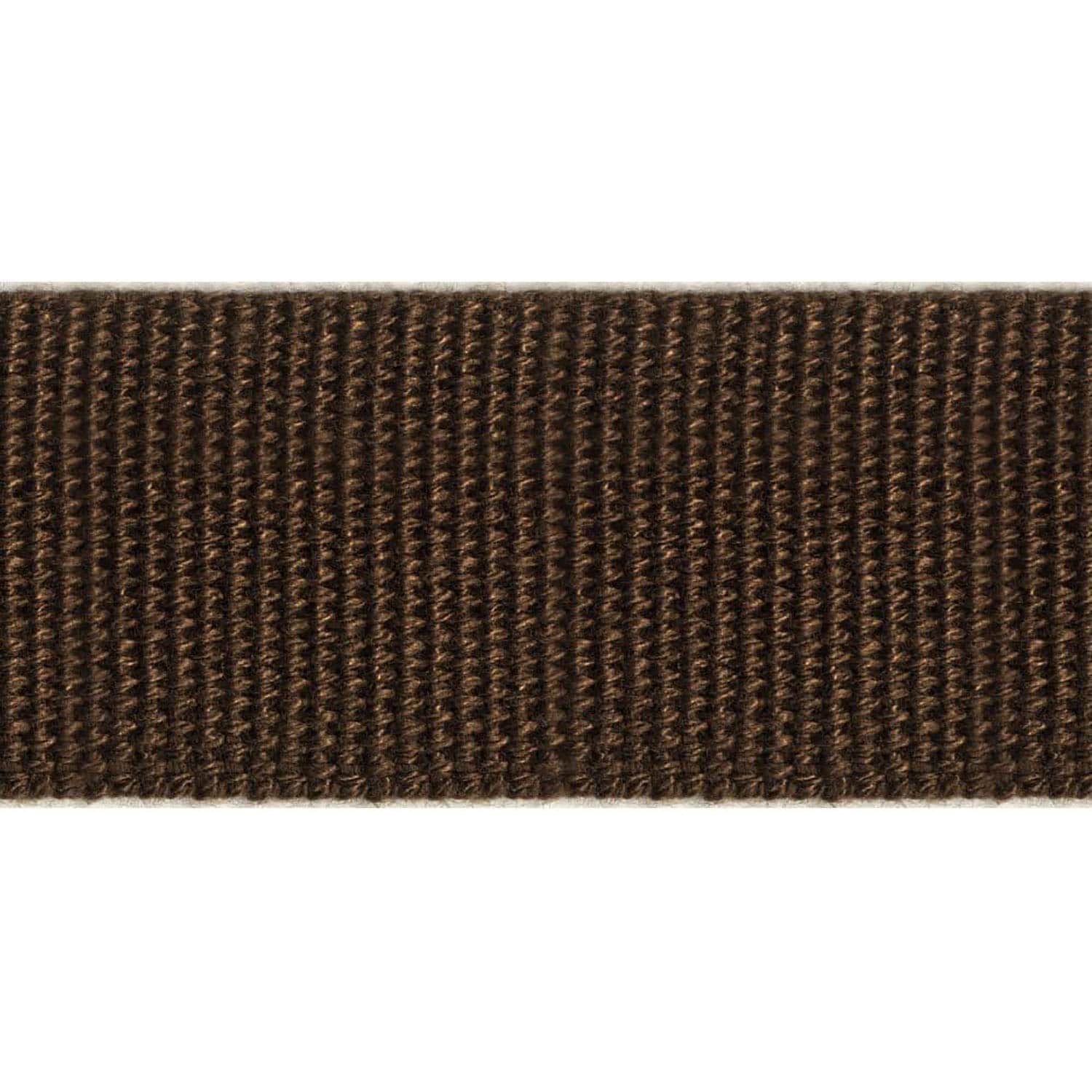 日本紐釦貿易 クラシック織りテープ 25mm幅×10m巻 ダークブラウン BB250-10M-527 （ご注文単位1巻）【直送品】