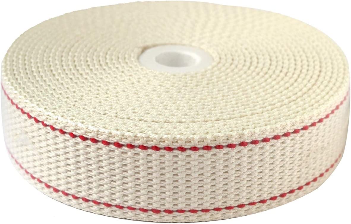 日本紐釦貿易 プレッピーテープ ステッチ 生成 幅30mm 5m巻 PR3500-321 （ご注文単位1巻）【直送品】