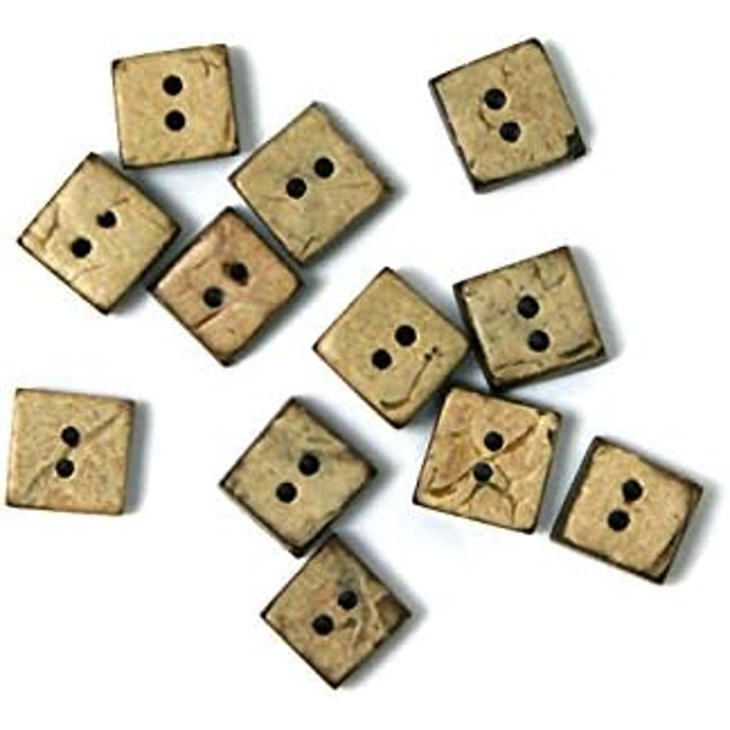 日本紐釦貿易 ハワイアンボタン φ9.5mm 12個入 CG904 （ご注文単位1枚）【直送品】