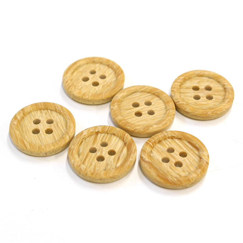 日本紐釦貿易(Nippon Chuko) 樹脂ボタン 18mm 6個 CG1203 1袋（ご注文単位1袋）【直送品】