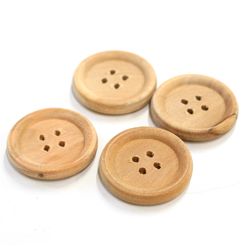 日本紐釦貿易(Nippon Chuko) オリーブボタン 25mm 4個 CG1220 1袋（ご注文単位1袋）【直送品】