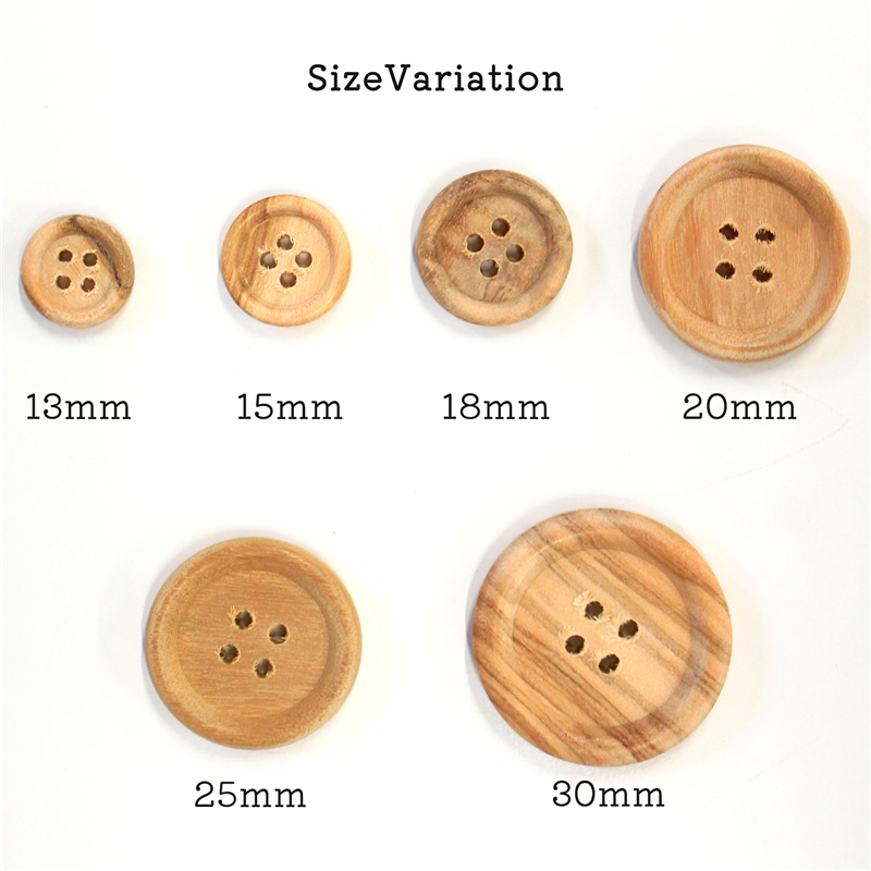 日本紐釦貿易(Nippon Chuko) オリーブボタン 30mm 3個 CG1221 1袋(ご注文単位1袋)【直送品】