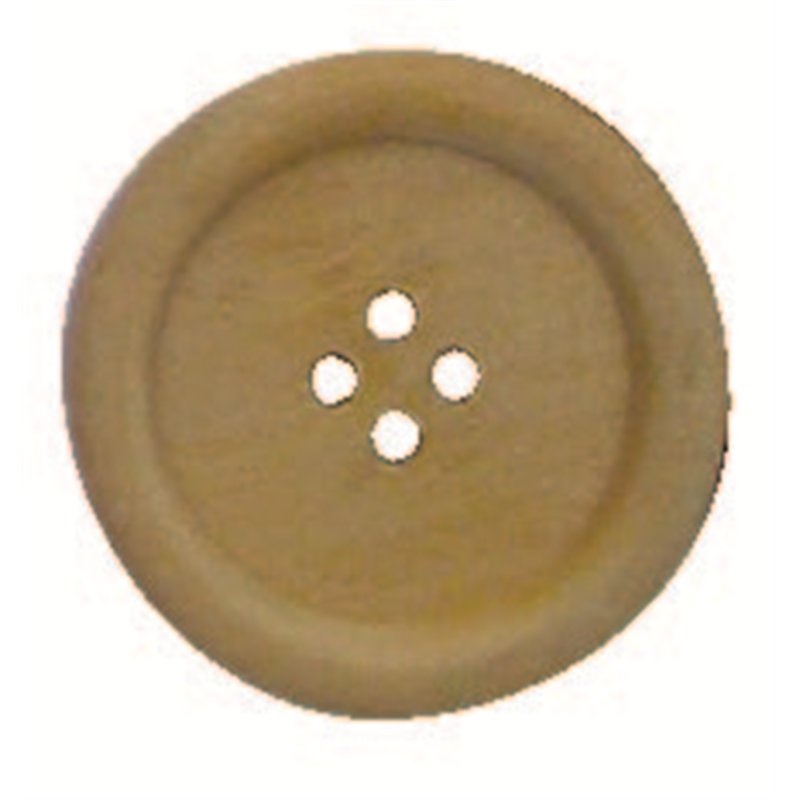 日本紐釦貿易(Nippon Chuko) オリーブボタン 30mm 3個 CG1221 1袋(ご注文単位1袋)【直送品】