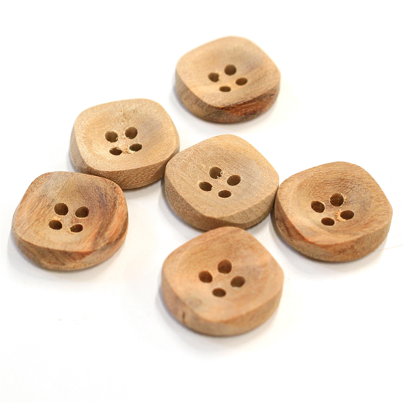 日本紐釦貿易(Nippon Chuko) オリーブボタン 18mm 6個 CG1224 1袋（ご注文単位1袋）【直送品】