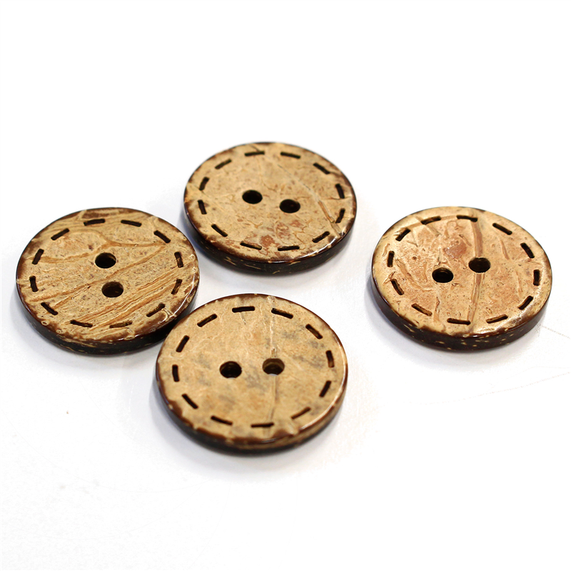 日本紐釦貿易(Nippon Chuko) ハワイアンボタン 20ｍｍ 4個 CG1308 1袋（ご注文単位1袋）【直送品】