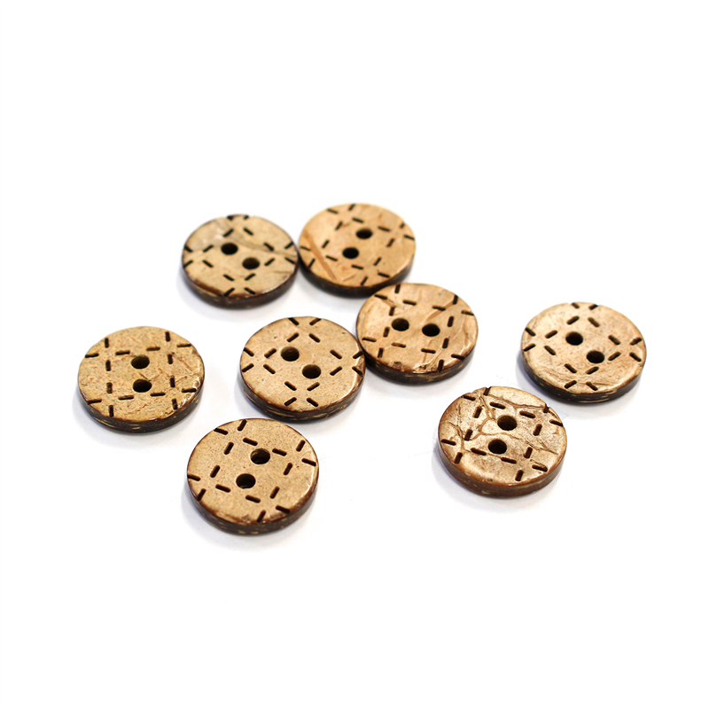 日本紐釦貿易(Nippon Chuko) ハワイアンボタン 13ｍｍ 8個 CG1309 1袋（ご注文単位1袋）【直送品】