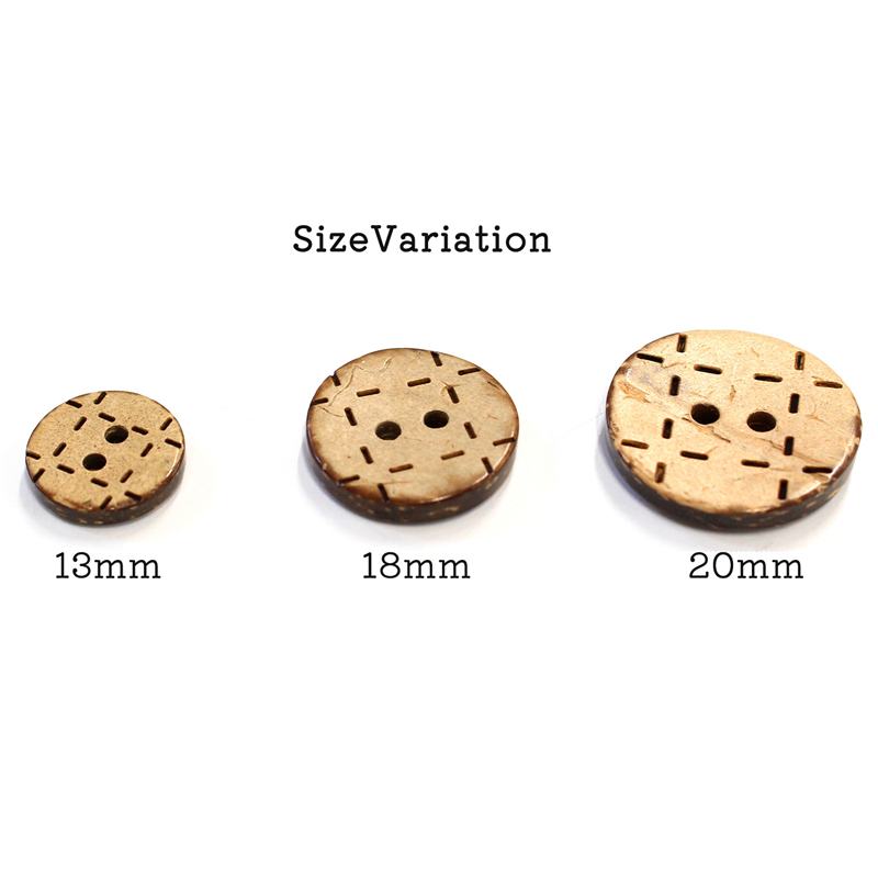 日本紐釦貿易(Nippon Chuko) ハワイアンボタン 20ｍｍ 4個 CG1312 1袋（ご注文単位1袋）【直送品】