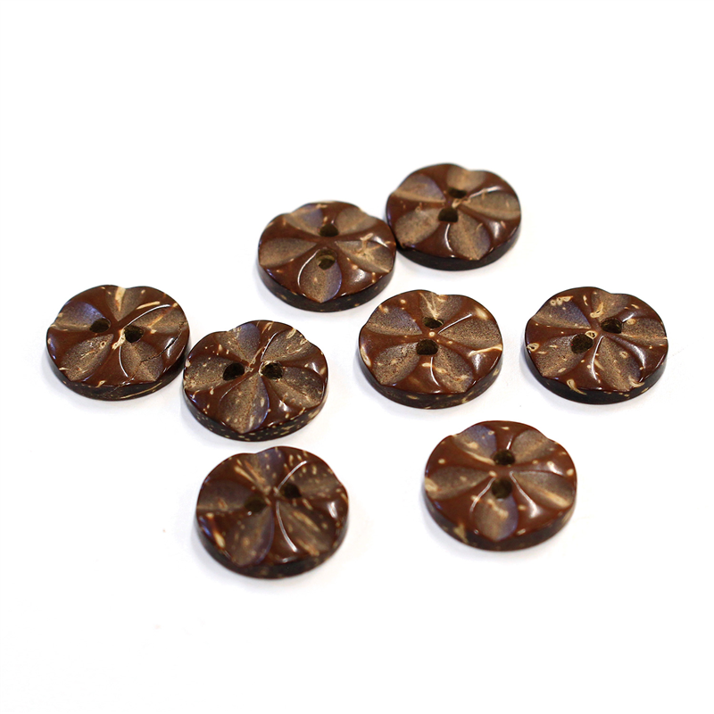 日本紐釦貿易(Nippon Chuko) ハワイアンボタン 13ｍｍ 8個 CG1318 1袋（ご注文単位1袋）【直送品】