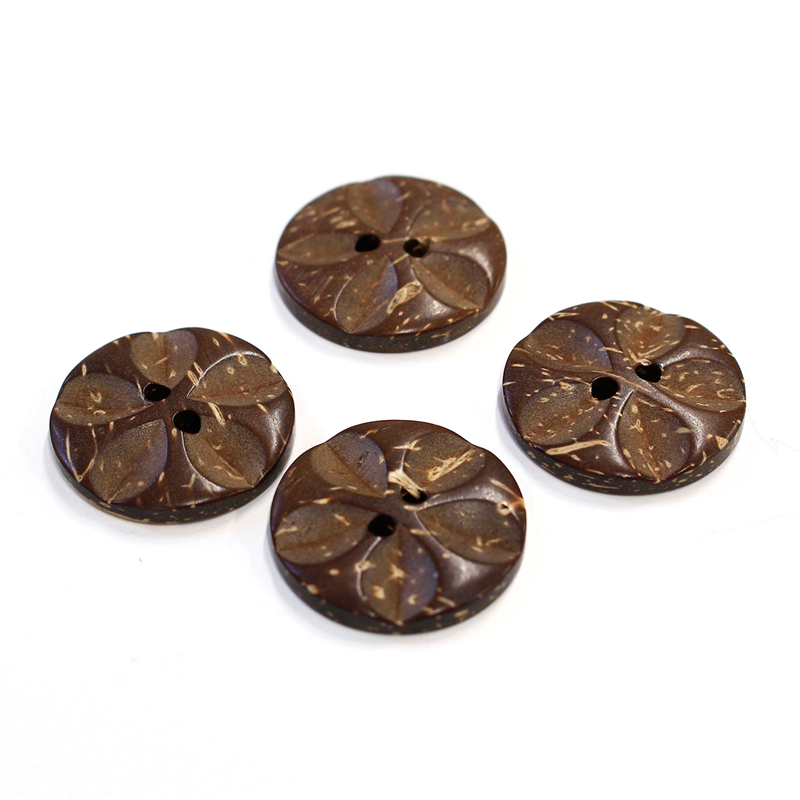 日本紐釦貿易(Nippon Chuko) ハワイアンボタン 20ｍｍ 4個 CG1321 1袋（ご注文単位1袋）【直送品】