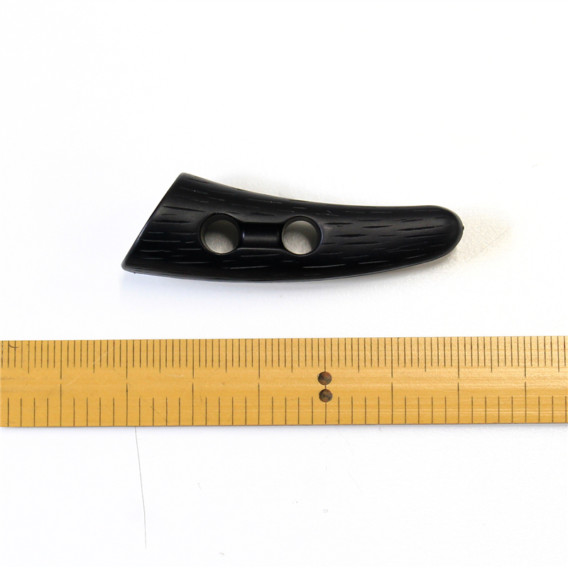 日本紐釦貿易(Nippon Chuko) ダッフルボタン 50mm 5個 黒 黒 WD12-50B 1袋（ご注文単位1袋）【直送品】