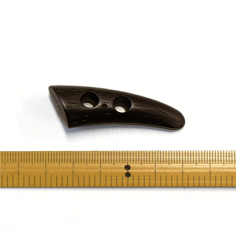 日本紐釦貿易(Nippon Chuko) ダッフルボタン 50mm 5個 茶 茶 WD12-50C 1袋（ご注文単位1袋）【直送品】