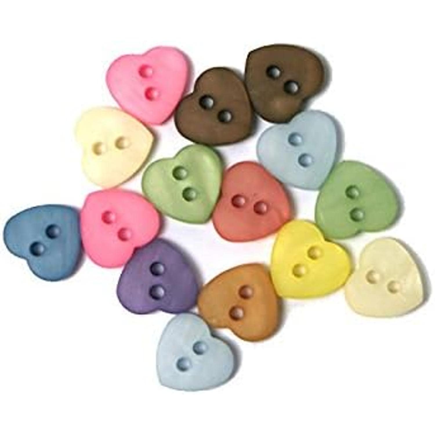 日本紐釦貿易 キャンディボタン φ11.5mm 15個入 CG813 （ご注文単位1束）【直送品】