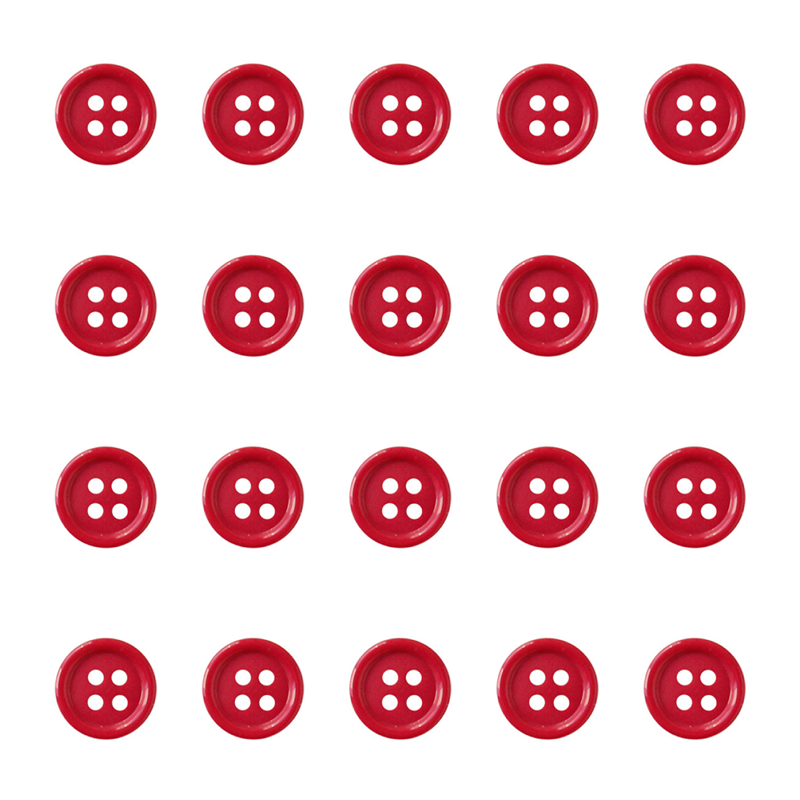 日本紐釦貿易(Nippon Chuko) カラーボタン 10mm 20個 ワイン CG1700-10-20 1袋（ご注文単位1袋）【直送品】