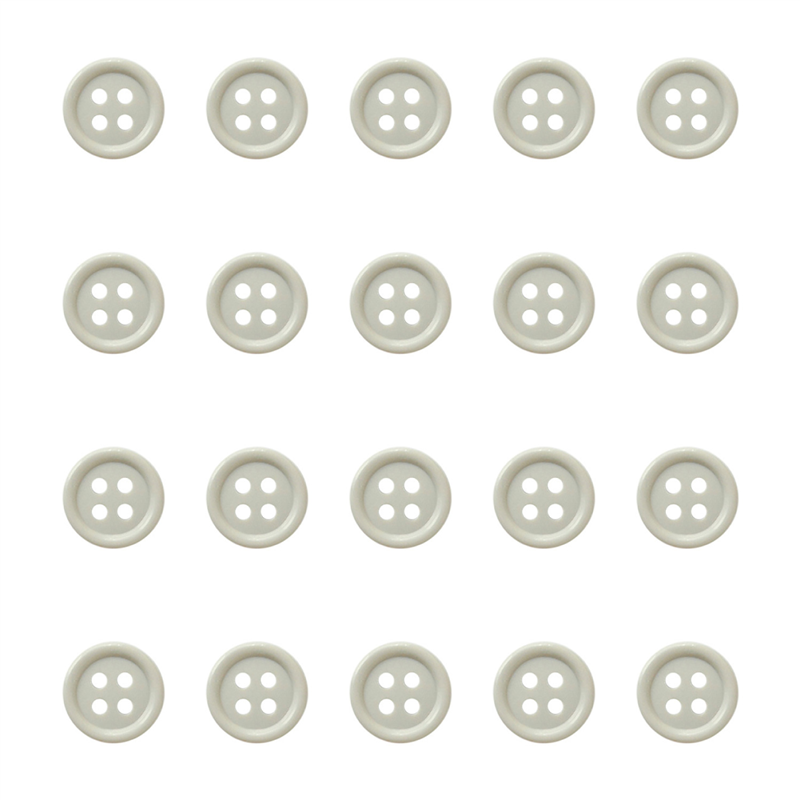 日本紐釦貿易(Nippon Chuko) カラーボタン 10mm 20個 グレージュ CG1700-10-40 1袋（ご注文単位1袋）【直送品】