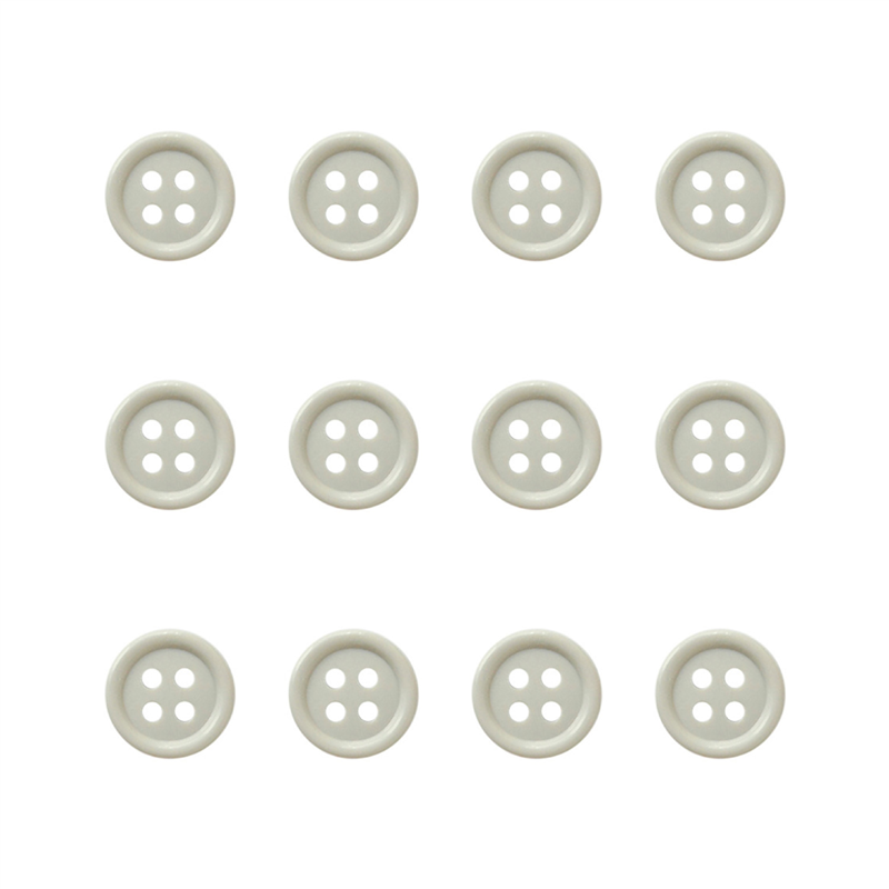 日本紐釦貿易(Nippon Chuko) カラーボタン 11.5mm 12個 グレージュ CG1700-11-40 1袋（ご注文単位1袋）【直送品】