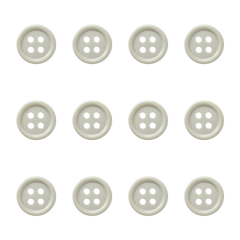 日本紐釦貿易(Nippon Chuko) カラーボタン 13mm 12個 グレージュ CG1700-13-40 1袋（ご注文単位1袋）【直送品】