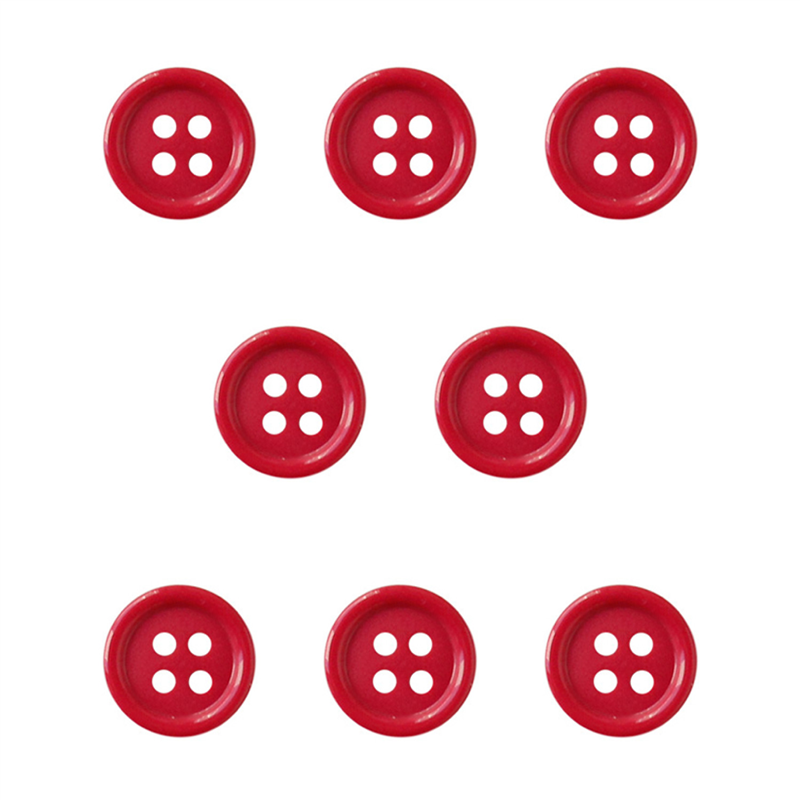 日本紐釦貿易(Nippon Chuko) カラーボタン 15mm 8個 ワイン CG1700-15-20 1袋（ご注文単位1袋）【直送品】