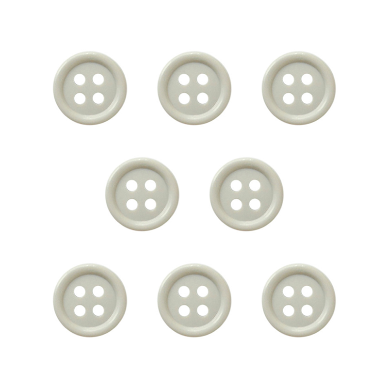 日本紐釦貿易(Nippon Chuko) カラーボタン 15mm 8個 グレージュ CG1700-15-40 1袋（ご注文単位1袋）【直送品】