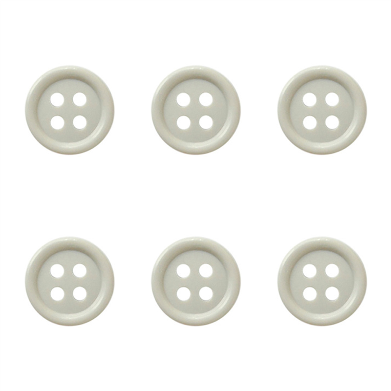 日本紐釦貿易(Nippon Chuko) カラーボタン 18mm 6個 グレージュ CG1700-18-40 1袋（ご注文単位1袋）【直送品】