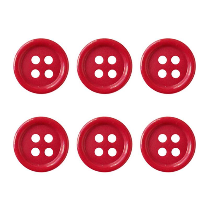 日本紐釦貿易(Nippon Chuko) カラーボタン 21mm 6個 ワイン CG1700-21-20 1袋（ご注文単位1袋）【直送品】