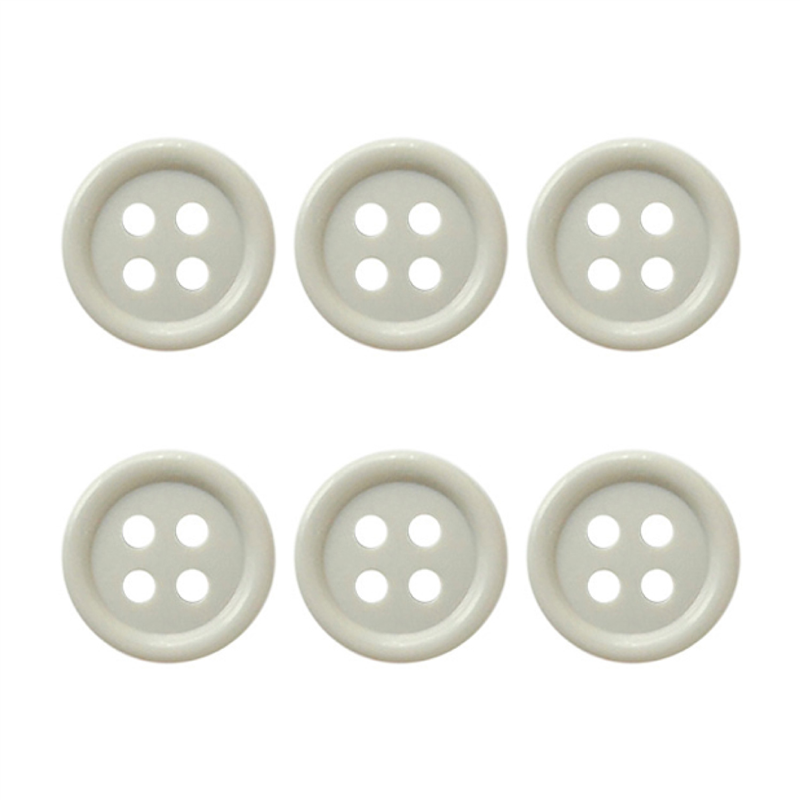 日本紐釦貿易(Nippon Chuko) カラーボタン 21mm 6個 グレージュ CG1700-21-40 1袋（ご注文単位1袋）【直送品】