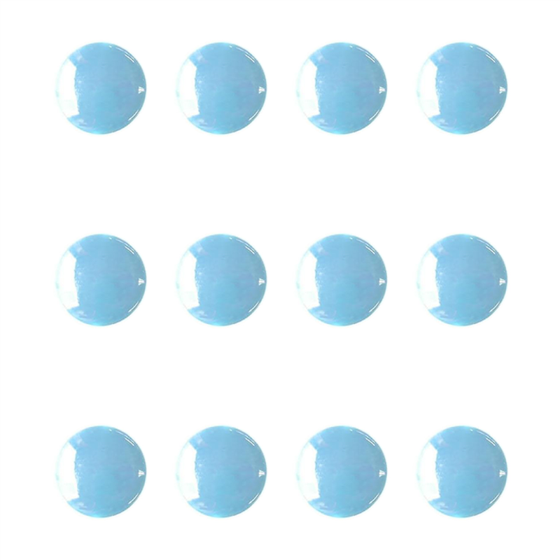日本紐釦貿易(Nippon Chuko) カラー トンネル穴ボタン 13mm 12個 スカイブルー CG3400-13-51 1袋（ご注文単位1袋）【直送品】