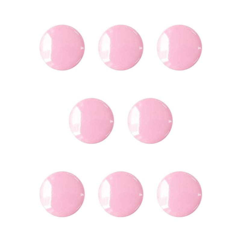 日本紐釦貿易(Nippon Chuko) カラー トンネル穴ボタン 15mm 8個 薄ピンク CG3400-15-11 1袋（ご注文単位1袋）【直送品】