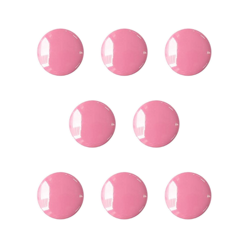 日本紐釦貿易(Nippon Chuko) カラー トンネル穴ボタン 15mm 8個 ピンク CG3400-15-13 1袋（ご注文単位1袋）【直送品】