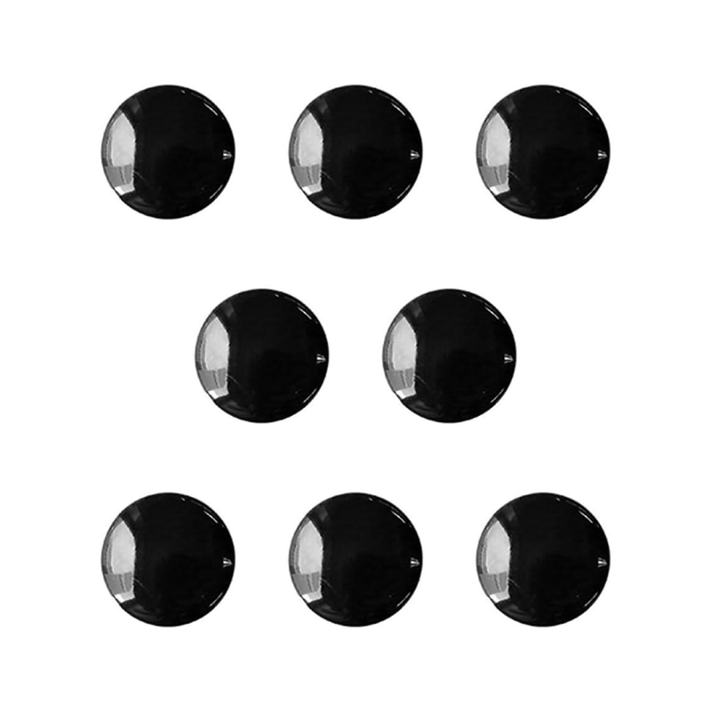 日本紐釦貿易(Nippon Chuko) カラー トンネル穴ボタン 15mm 8個 ブラック CG3400-15-09 1袋（ご注文単位1袋）【直送品】