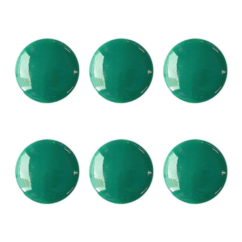 日本紐釦貿易(Nippon Chuko) カラー トンネル穴ボタン 21mm 6個 グリーン CG3400-21-63 1袋（ご注文単位1袋）【直送品】