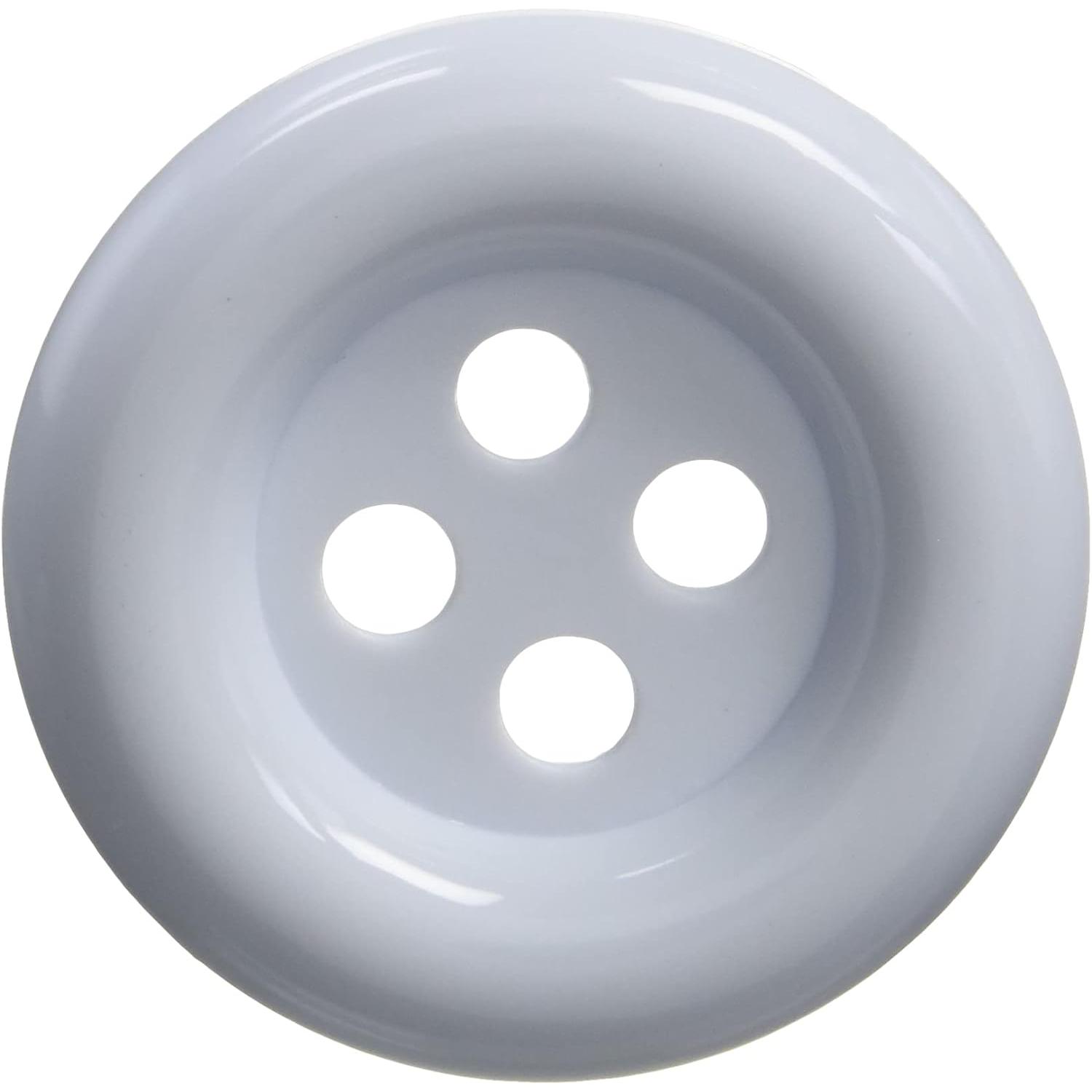 日本紐釦貿易 DEKAぼたん デカボタン φ40mm 2個入 CG1570-W （ご注文単位1束）【直送品】