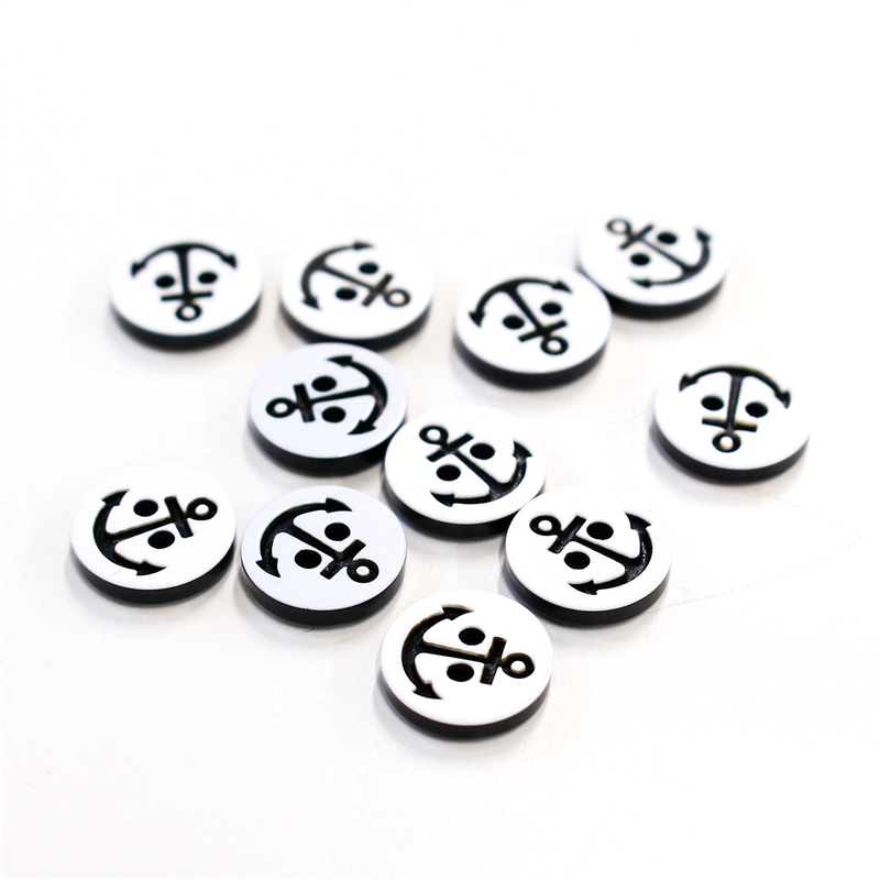 日本紐釦貿易(Nippon Chuko) マリンボタン 11.5mm 12個入 CG-WB101-11 1袋（ご注文単位1袋）【直送品】