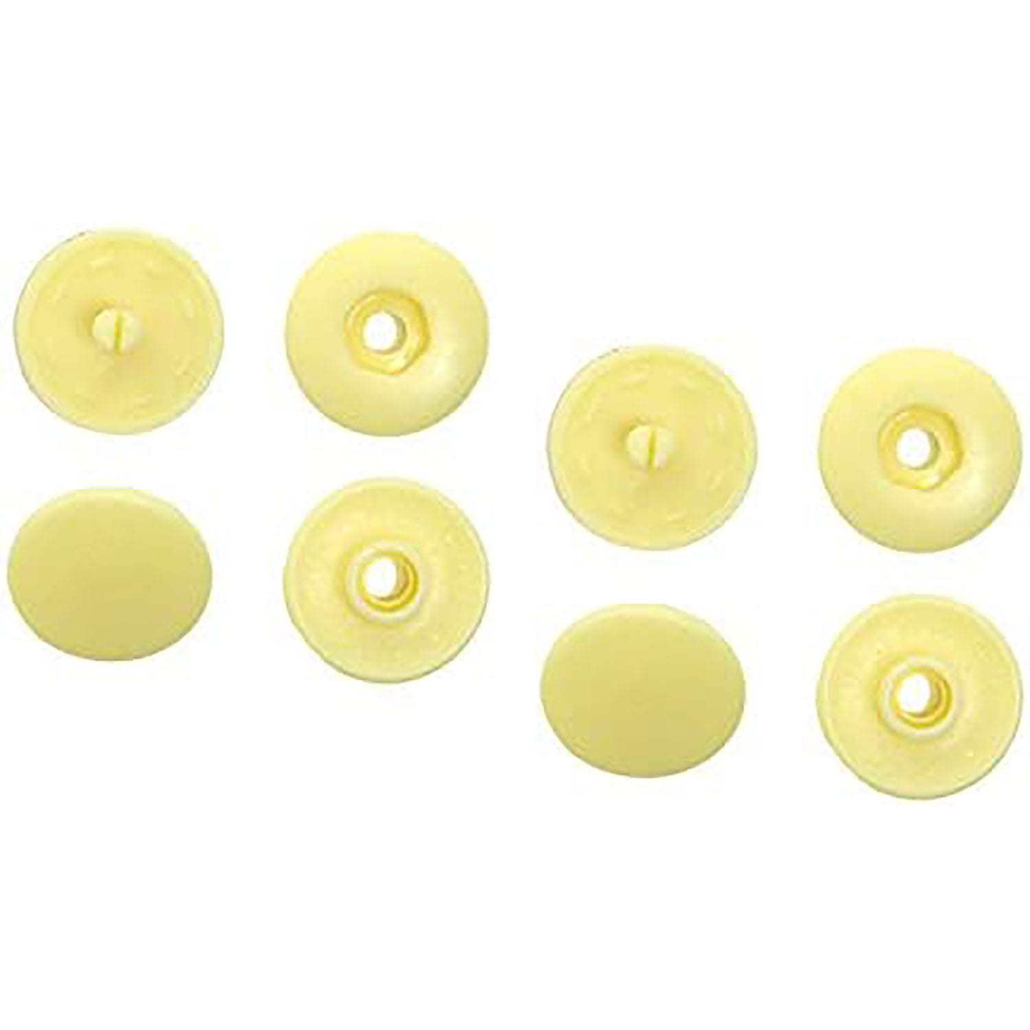 日本紐釦貿易 イージースナップボタン φ13mm お徳用100組 クリーム F12-303-100 （ご注文単位1束）【直送品】