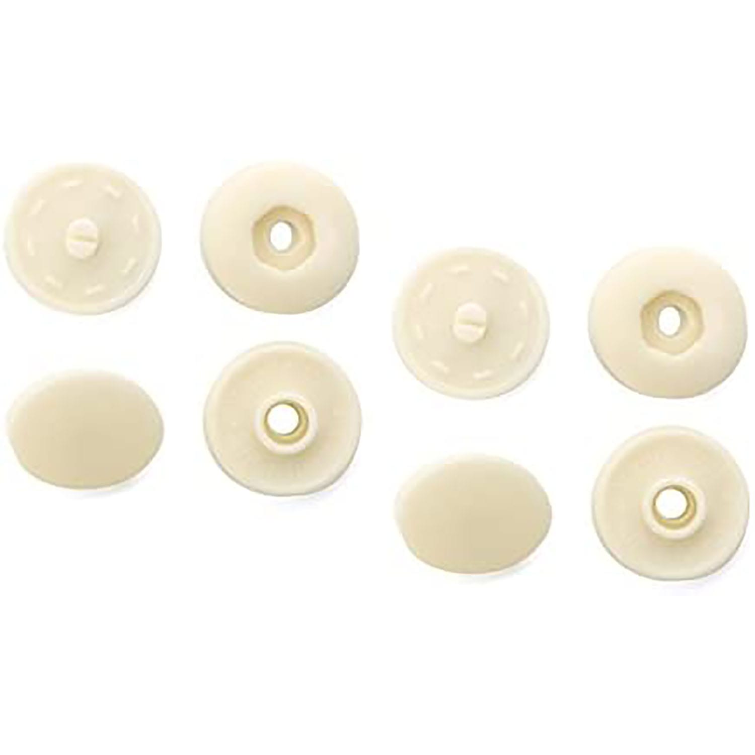 日本紐釦貿易 イージースナップボタン φ13mm お徳用100組 ベージュ F12-304-100 （ご注文単位1束）【直送品】