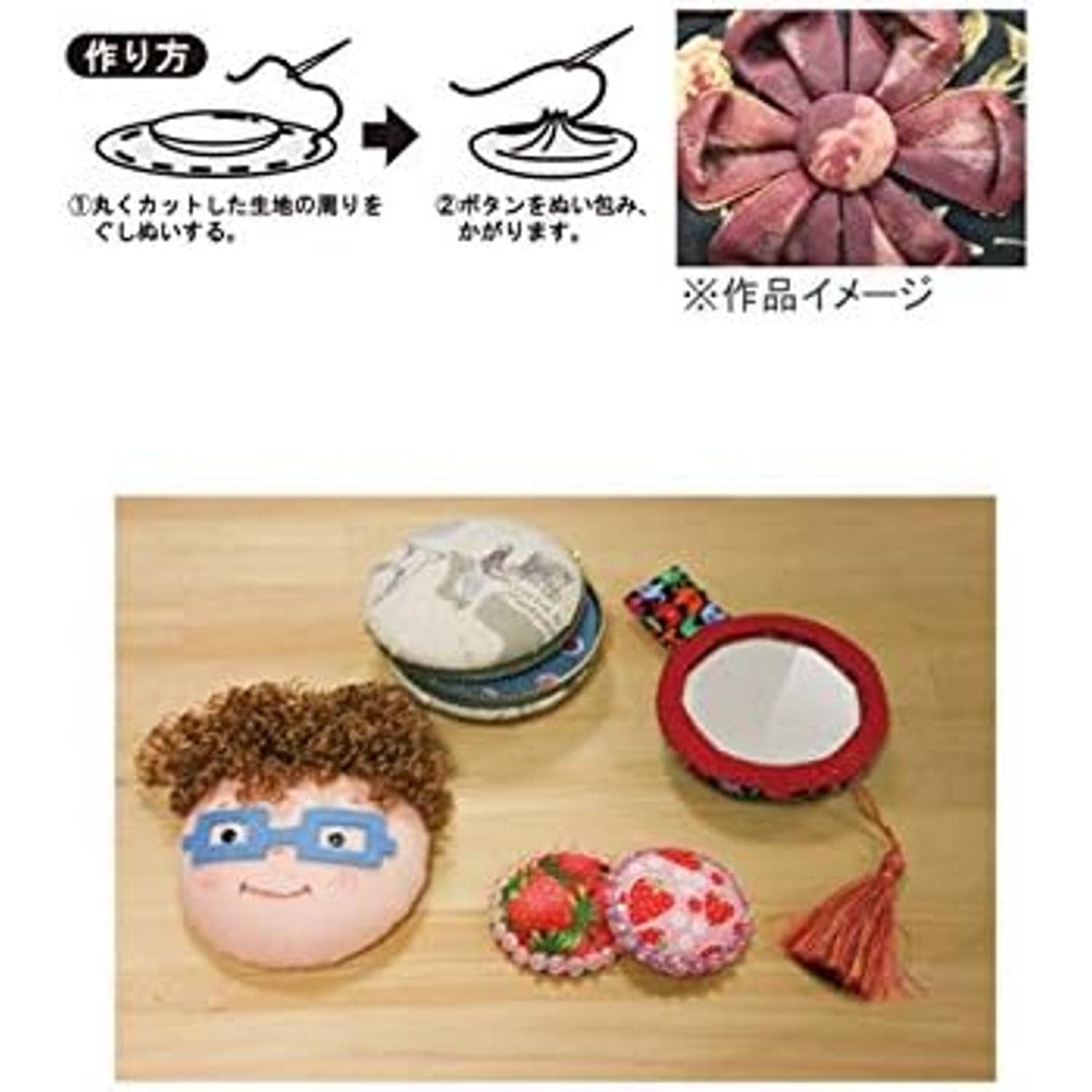 日本紐釦貿易 プラスチック製ツツミボタン φ82mm 4個入 CGP82-4 （ご注文単位1束）【直送品】