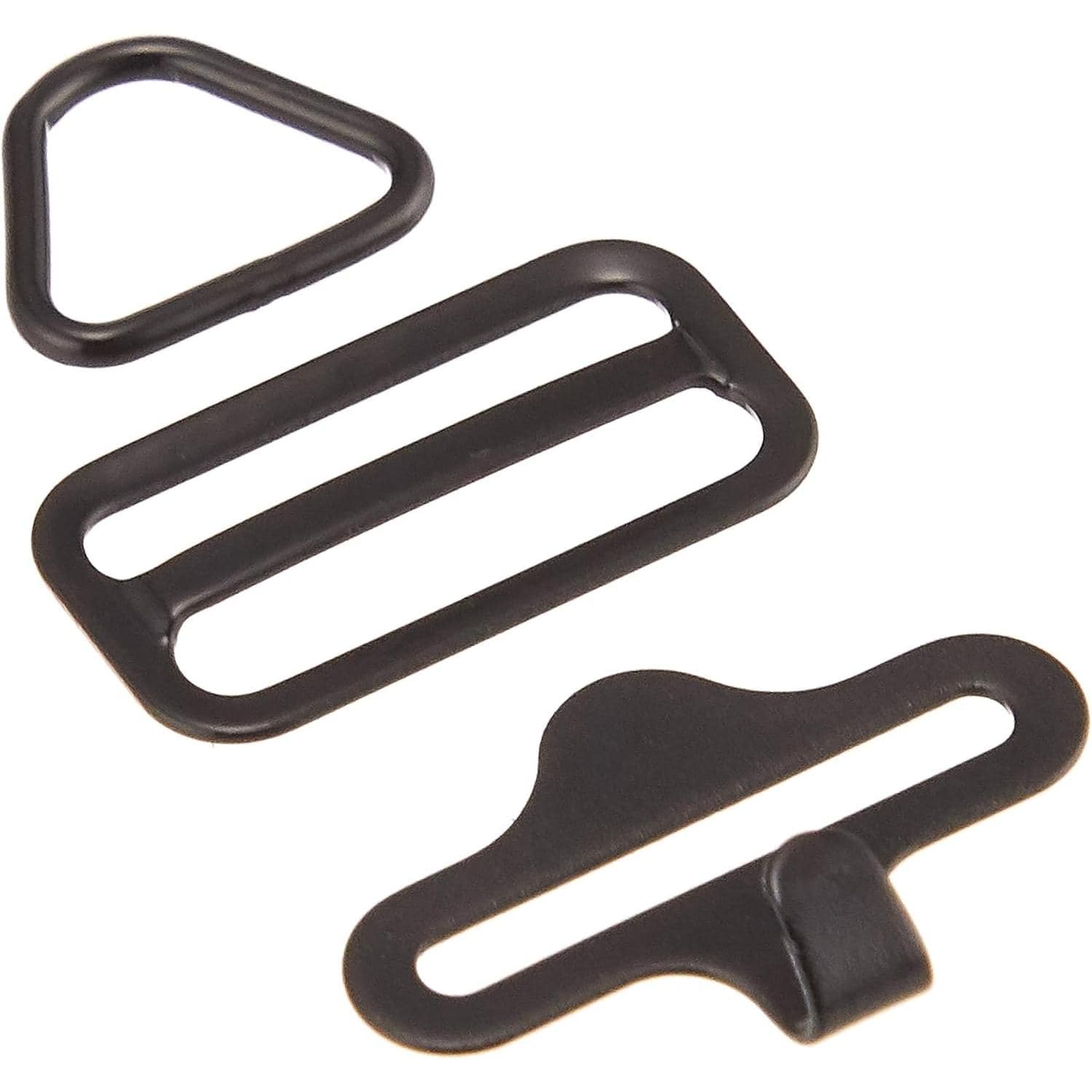 日本紐釦貿易 蝶ネクタイ金具 18mm幅用 ブラック A5-51 (ご注文単位1束)【直送品】