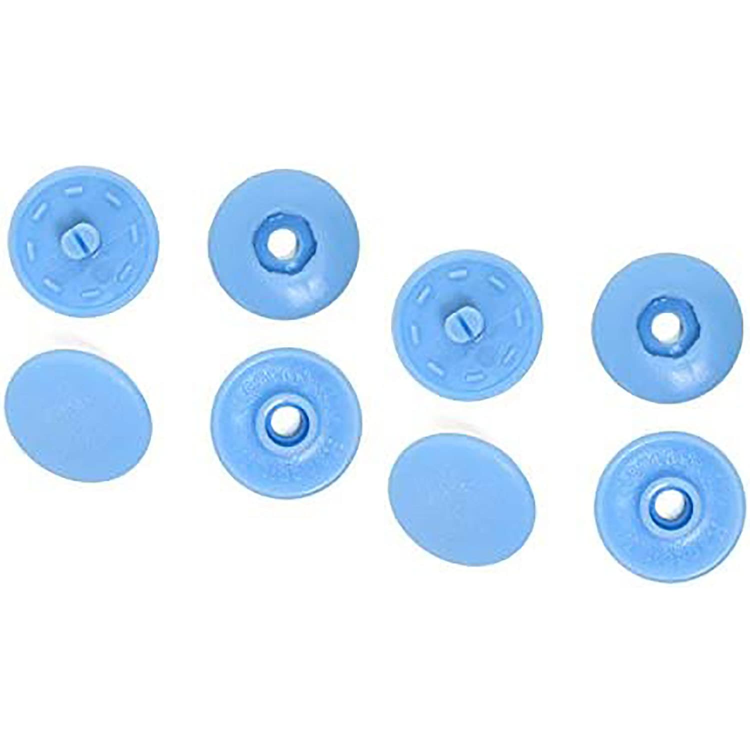 日本紐釦貿易 イージースナップボタン100組入り φ13mm 水色 F12-305-100 （ご注文単位1束）【直送品】