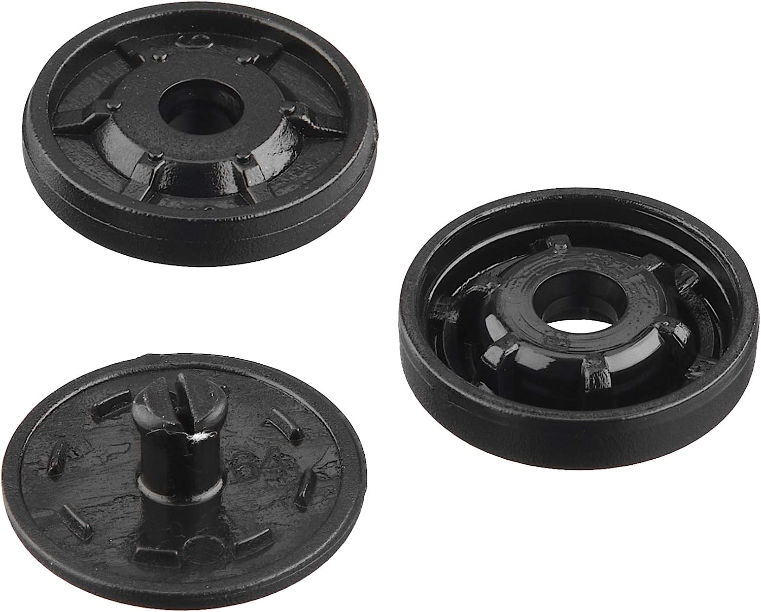 日本紐釦貿易 イージースナップボタン12組入り φ13mm 黒 F12-308 (ご注文単位1束)【直送品】