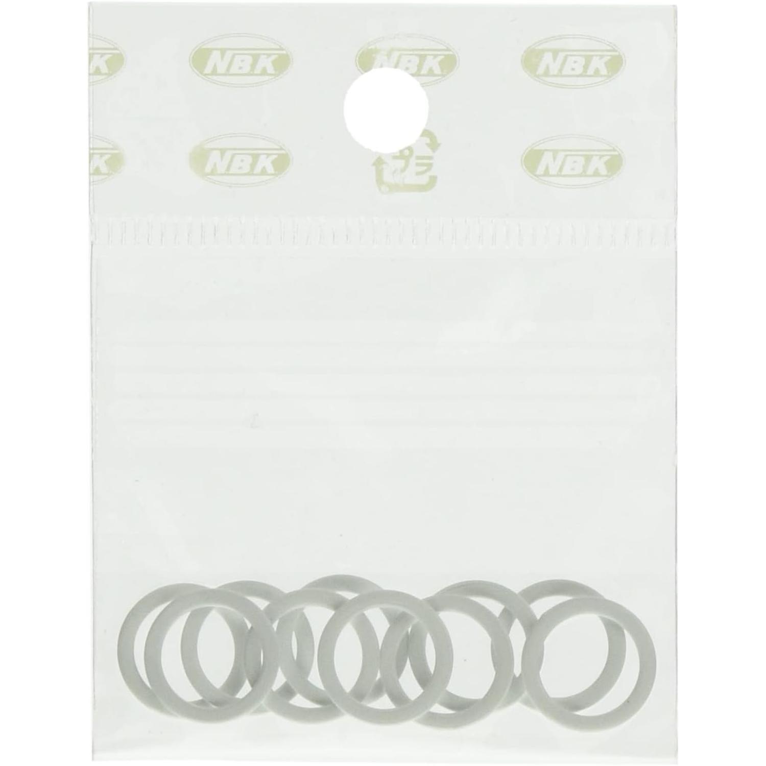 日本紐釦貿易 リングカン 白 13mm 10個 SGM-F8-45 （ご注文単位1束）【直送品】