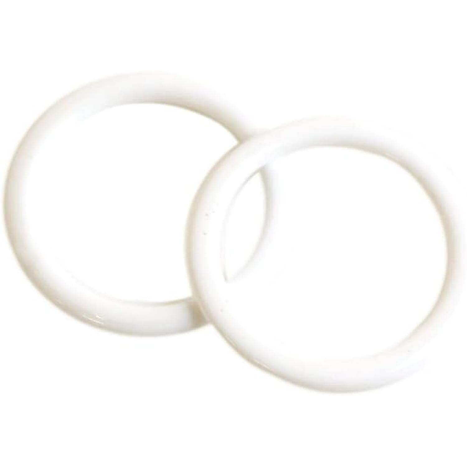 日本紐釦貿易 リングカン 白 8mm 100個 SGM-F8-47 （ご注文単位1束）【直送品】