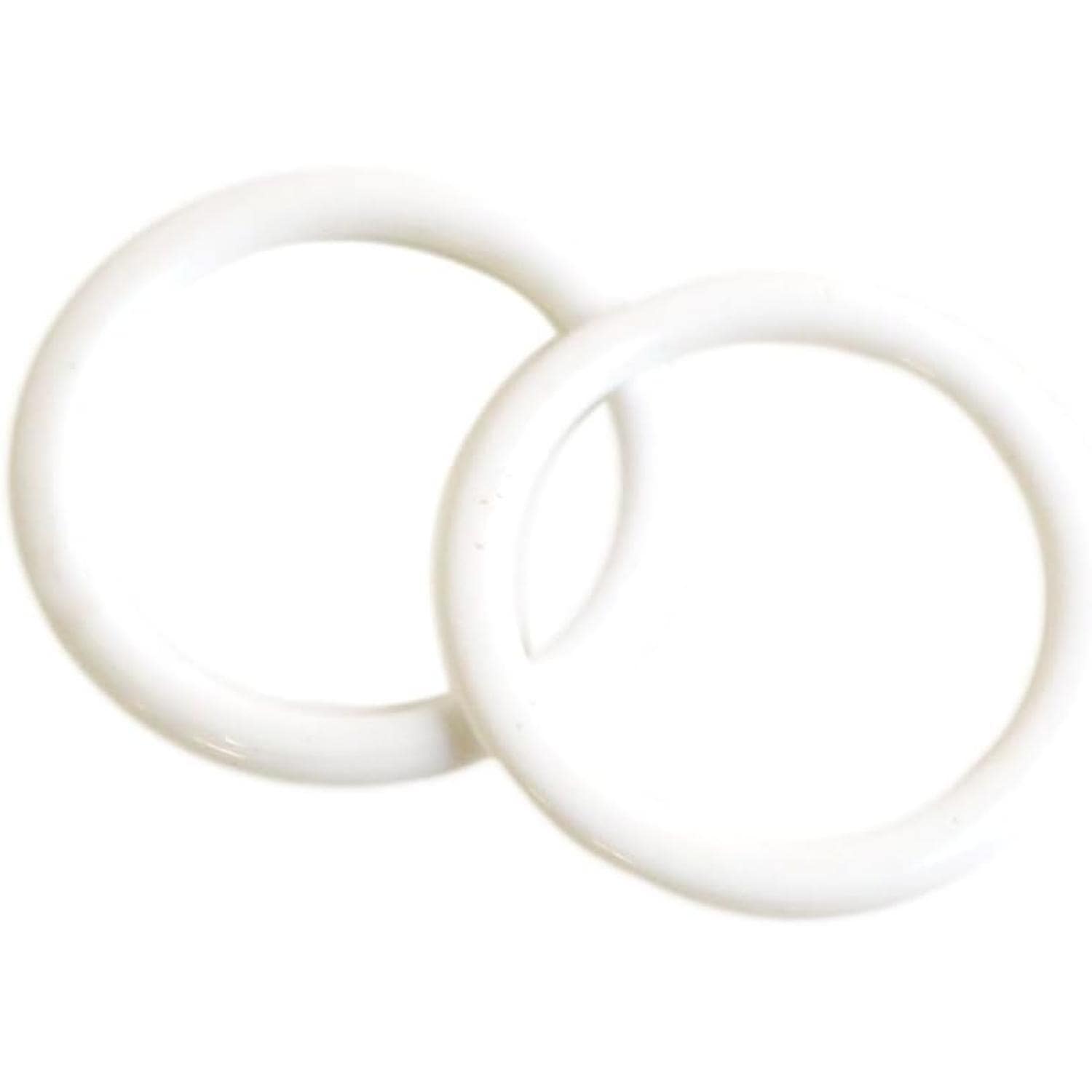 日本紐釦貿易 リングカン 白 10mm 100個 SGM-F8-49 （ご注文単位1束）【直送品】