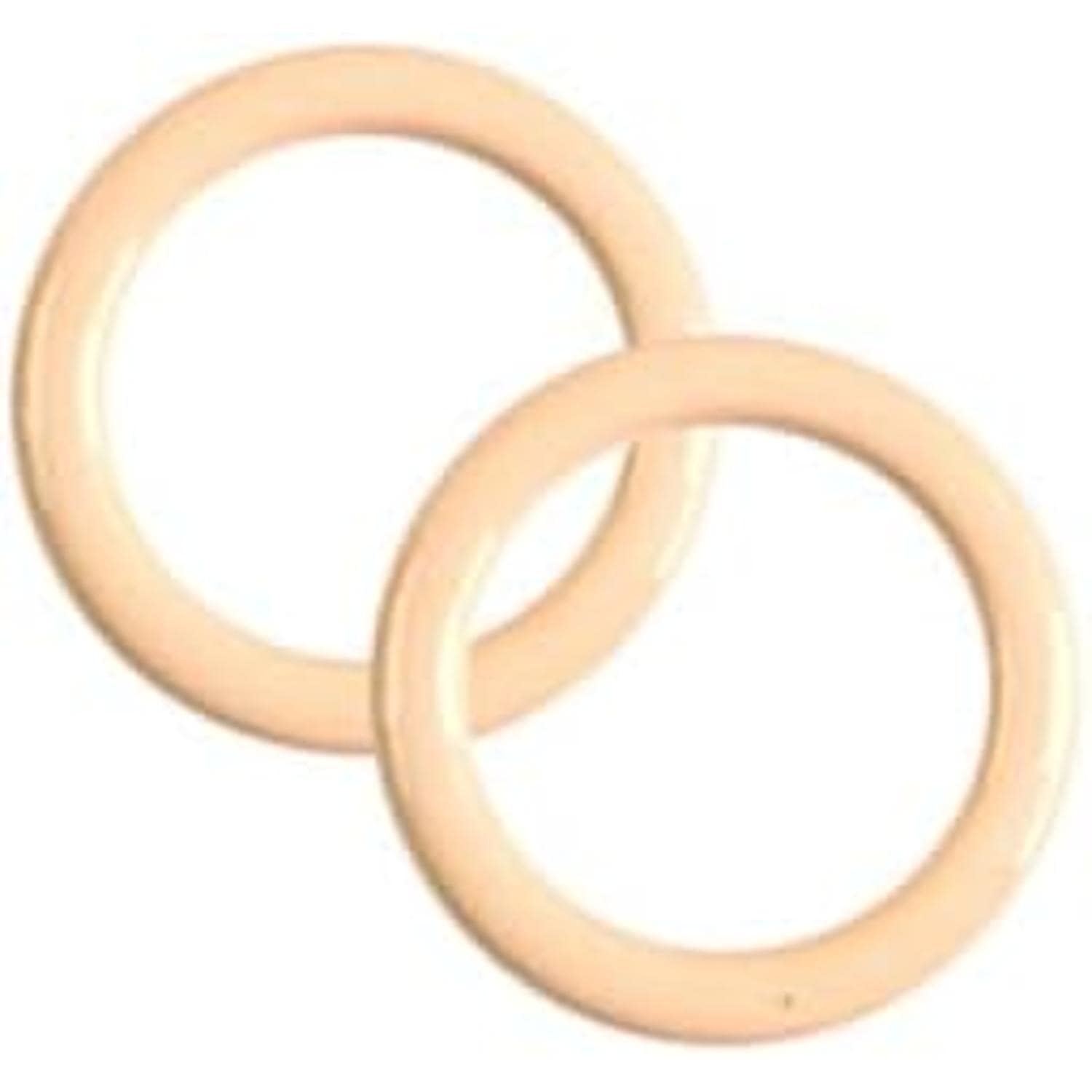 日本紐釦貿易 リングカン ベージュ 8mm 10個 SGM-F8-205 （ご注文単位1束）【直送品】