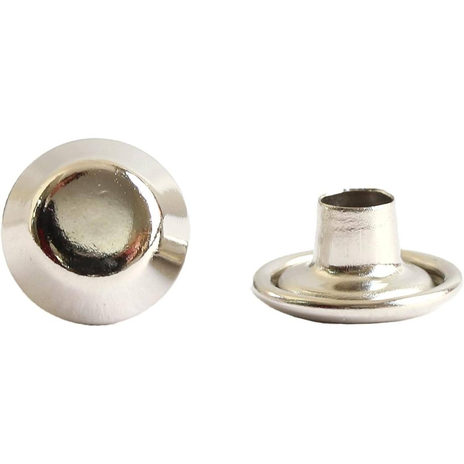 日本紐釦貿易 スタッズプリン型 シルバー 7mm 3組入 SGM-103S (ご注文単位1束)【直送品】