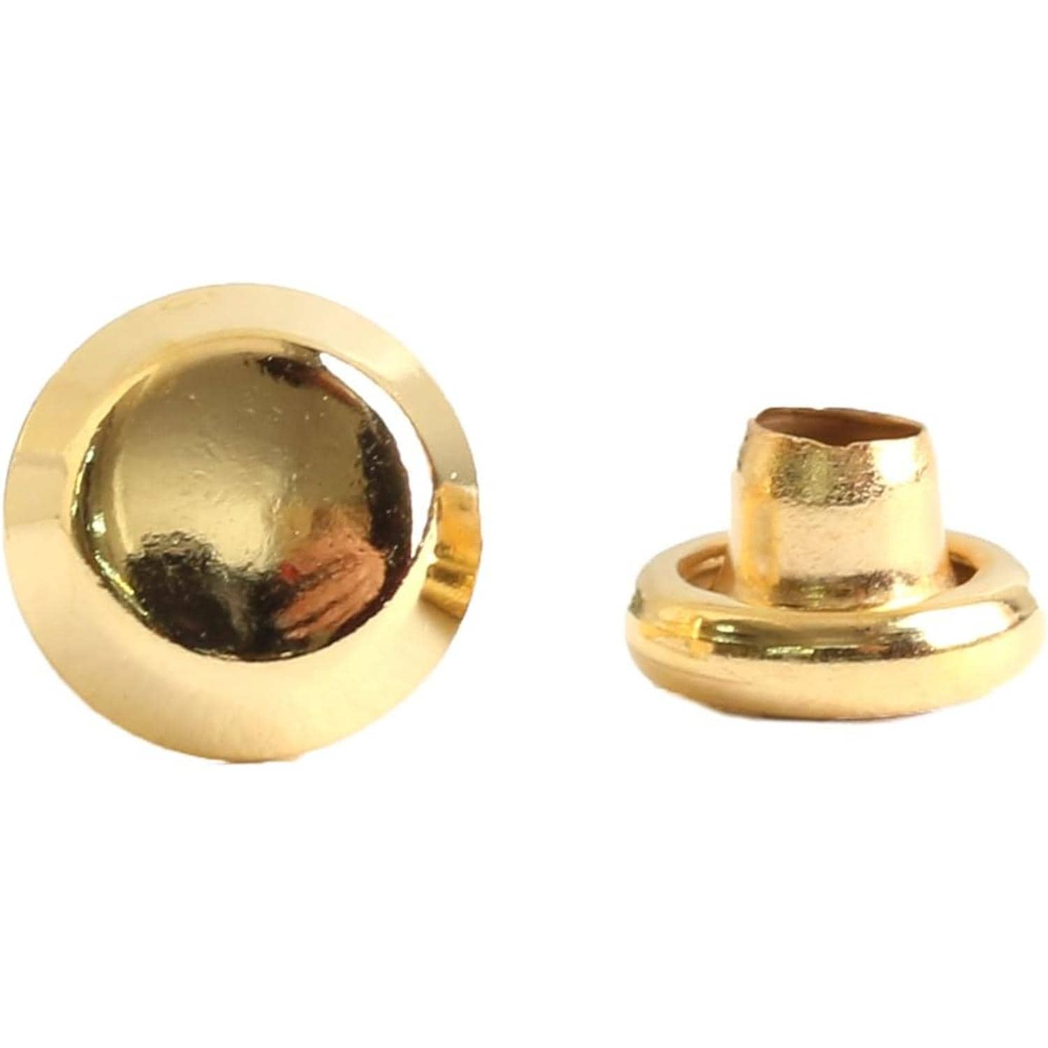 日本紐釦貿易 スタッズプリン型 ゴールド 7mm 3組入 SGM-103G (ご注文単位1束)【直送品】