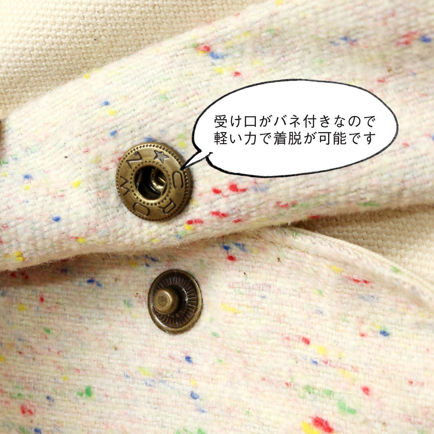 日本紐釦貿易 バネホックシルバー直径13mm 6組 F12-12 （ご注文単位1束）【直送品】